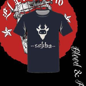 Camiseta Sekba "Ciervo" - Azul