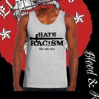 Camiseta Battele Dress "Hate Racism" - Tirantes