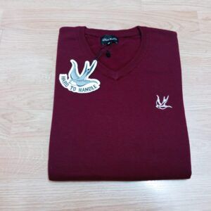 Jersey Hard To Handle "Cuello Pico" - Granate