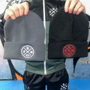Gorro Lana Kijada "Logo" - Gris o Negro
