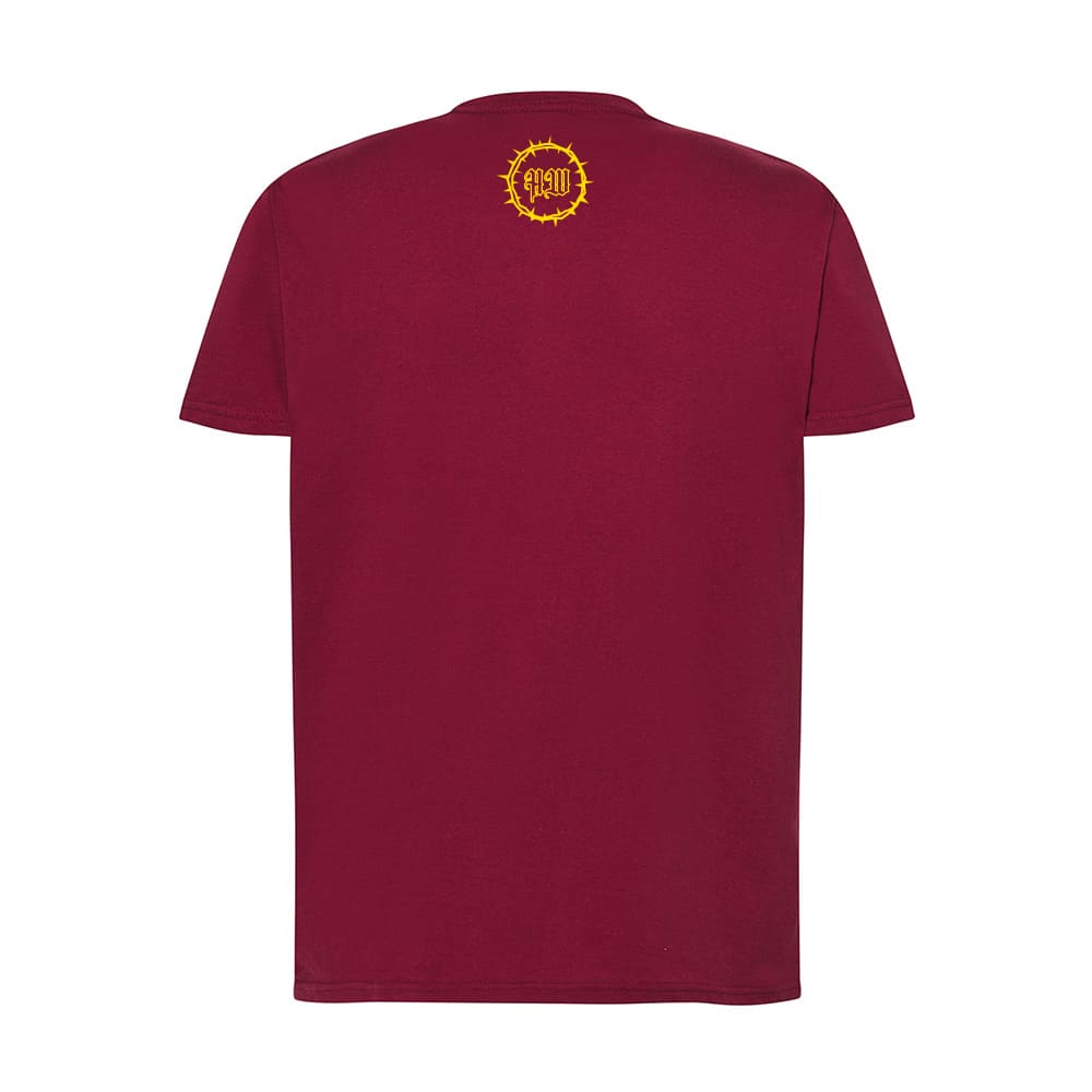 Camiseta Hard Way "Logo/Espino" - Granate - Imagen 2