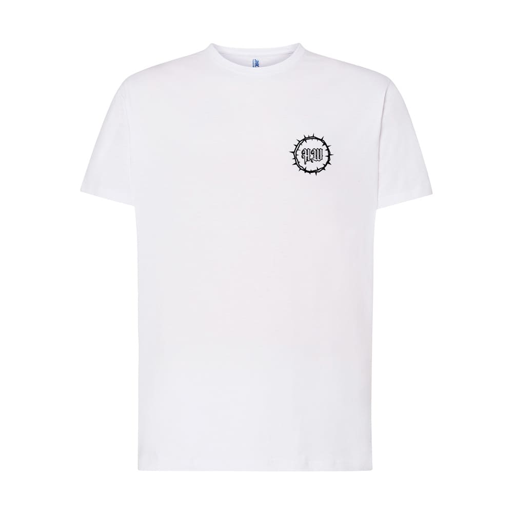 Camiseta Hard Way "Infierno" - Blanca