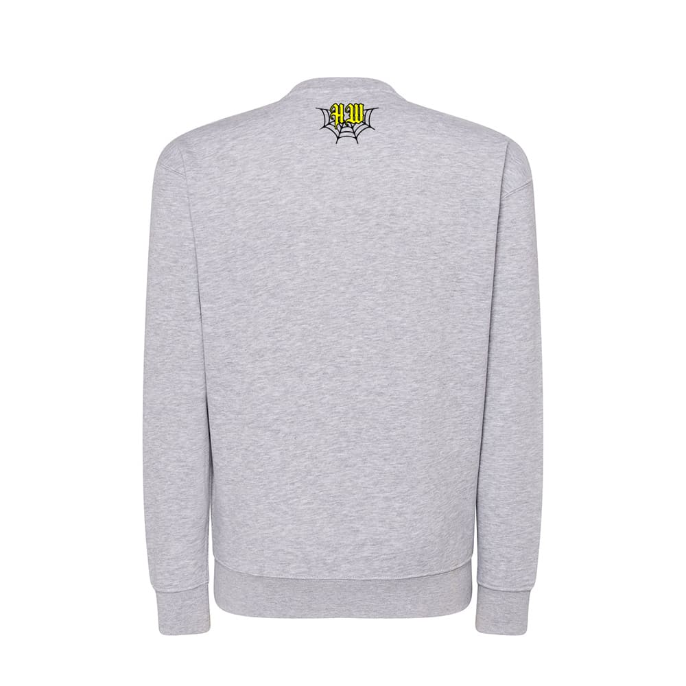 Sudadera Hard Way "Logo Muelas" - Gris - Imagen 2