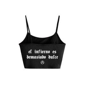 Top Hard Way "Infierno Dulce" - Negro