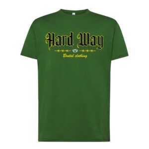 Camiseta Hard Way "Logo/Espino" - Verde
