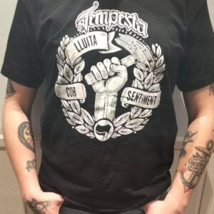 Camiseta Tempesta "Lluita Cor Sentiment"