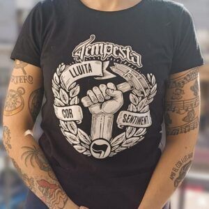 Camiseta Tempesta "Lluita Cor Sentiment" - Entallada