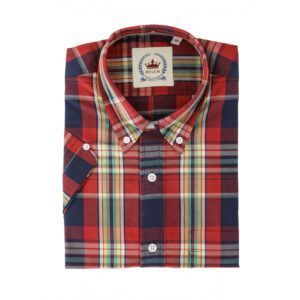 Camisa Relco "Cuadros Rojos"