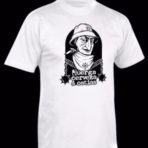 Camiseta Kijada "Juerga,Cerveza & Ostias"