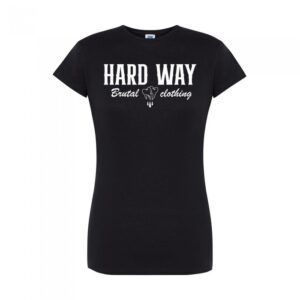 Camiseta Hard Way "Polilla" - Blanca Entallada