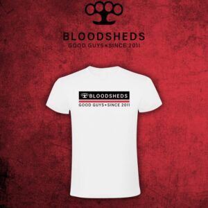 Camiseta Bloodheds "Good Guys" - Blanca
