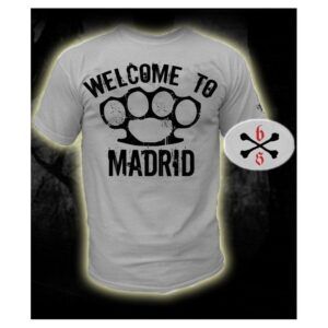 Camiseta Bloodsheds "Welcome to Madrid" - Blanca
