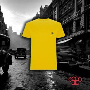 Camiseta Bloodsheds "Logo 3D Relieve " - Amarilla