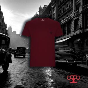 Camiseta Bloodsheds "Logo 3D Relieve " - Granate