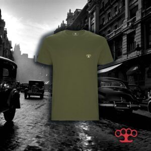 Camiseta Bloodsheds "Logo 3D Relieve " - Verde Militar