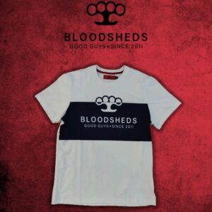 Camiseta Bloodsheds "Bicolor Azul"