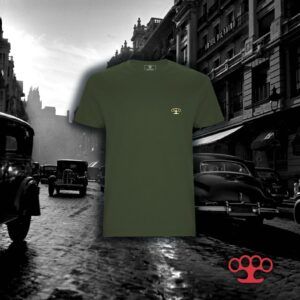 Camiseta Bloodsheds "Logo 3D Relieve " - Verde Oscuro