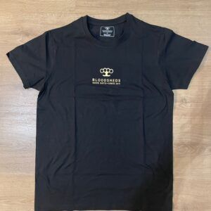 Camiseta BloodsHeds "Logo 3D Grande" - Logo Blanco