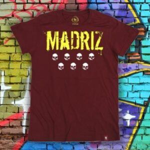 Camiseta BloodsHeds "Madriz Calaveras" - Rojo