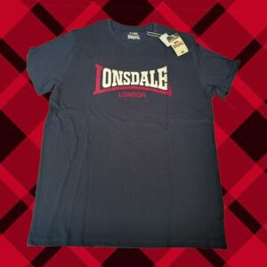 Camiseta Lonsdale Original "Azul/Blanco"