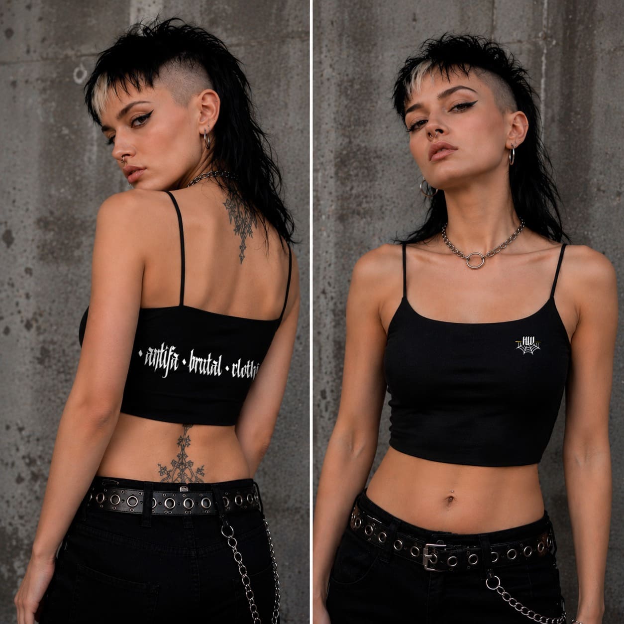 Top Hard Way "Antifa Brutal Clothing"